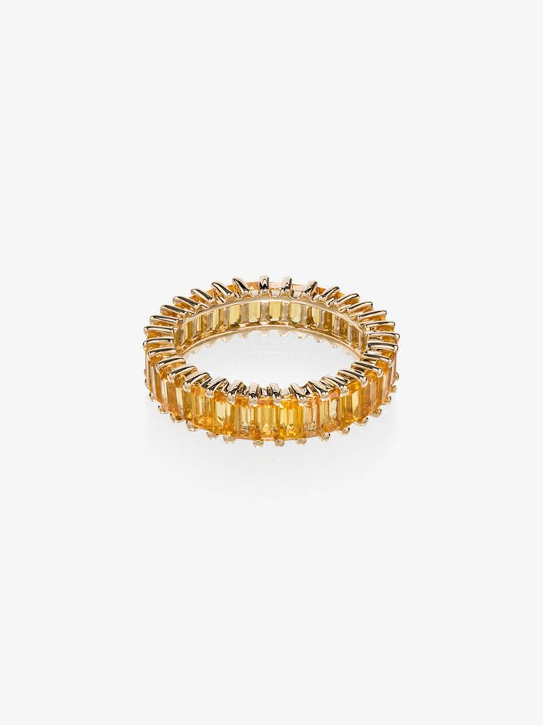 18k Yellow Gold Sapphire Ring