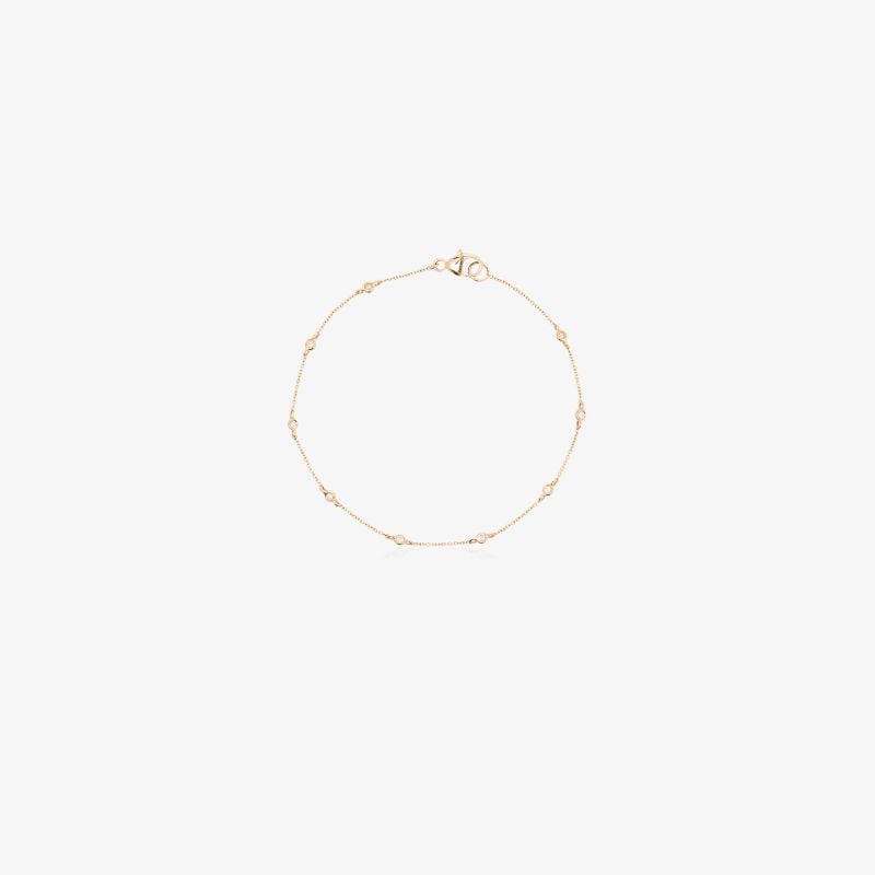 14k Yellow Gold Lulu Jack Diamond Bracelet