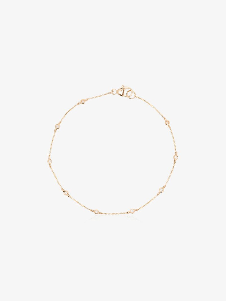 14k Yellow Gold Lulu Jack Diamond Bracelet