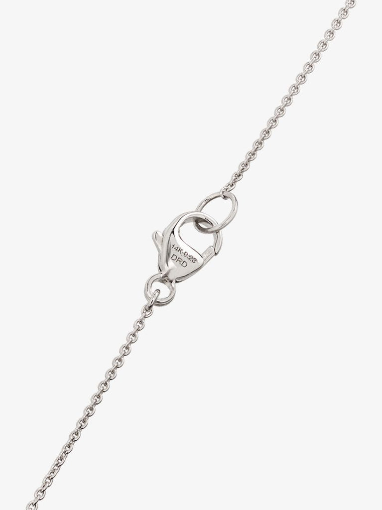 14k White Gold Sophia Ryan Marquise Station Diamond Necklace