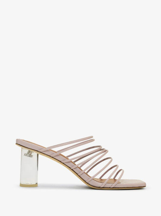 Purple Zoe 60 Strappy Sandals