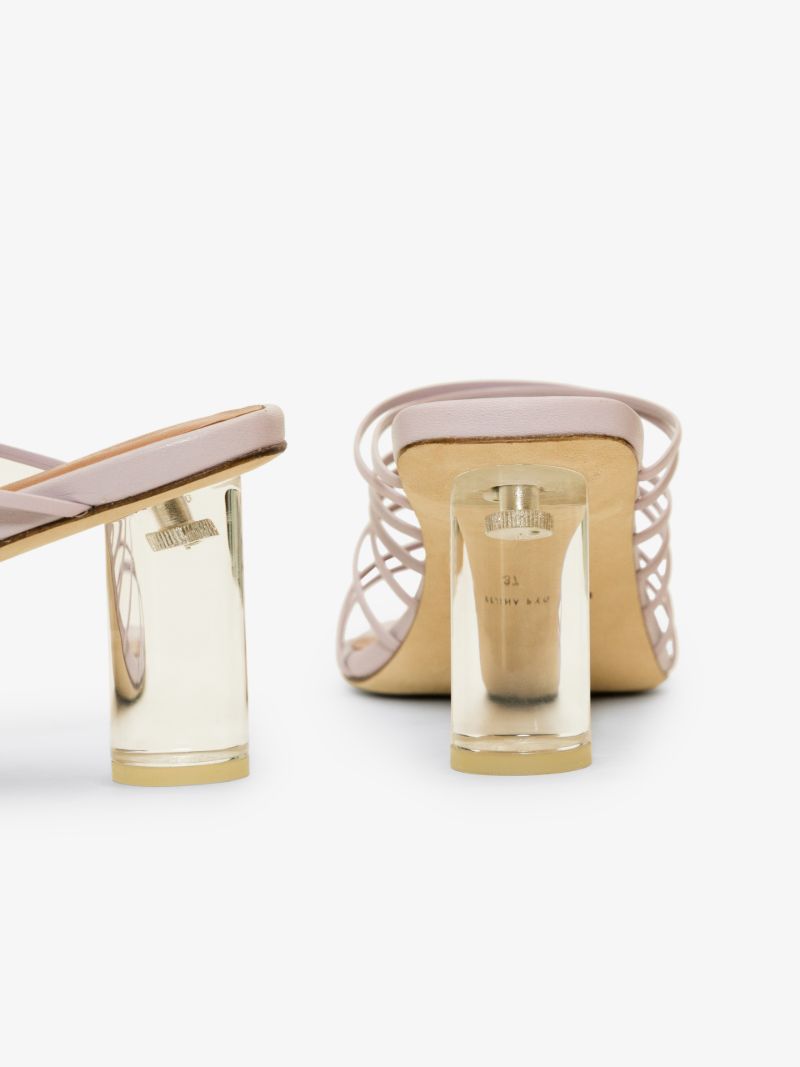 Purple Zoe 60 Strappy Sandals