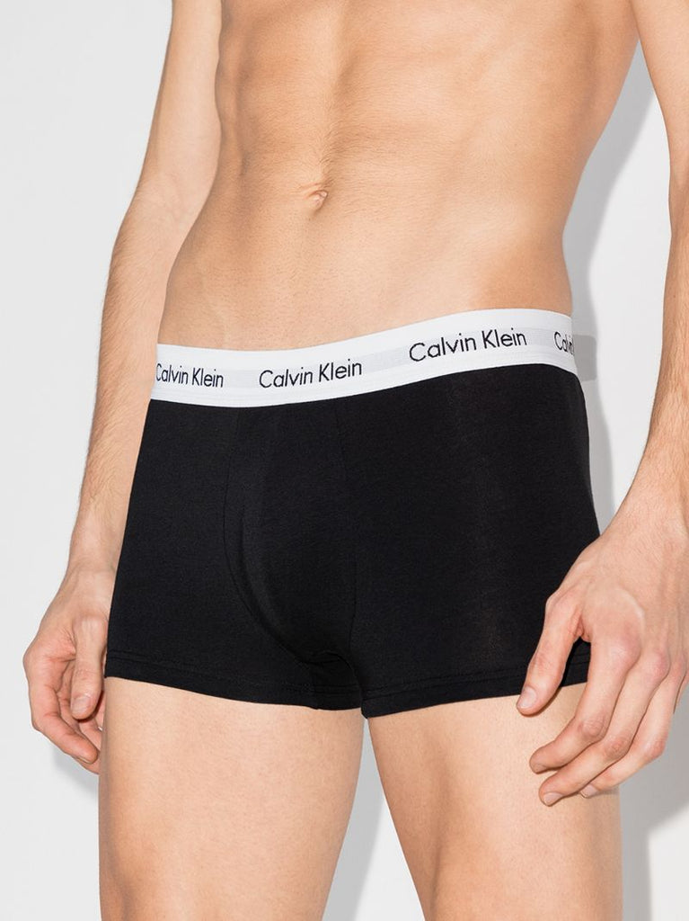 Black, White and Grey Cotton Boxer Briefs Set