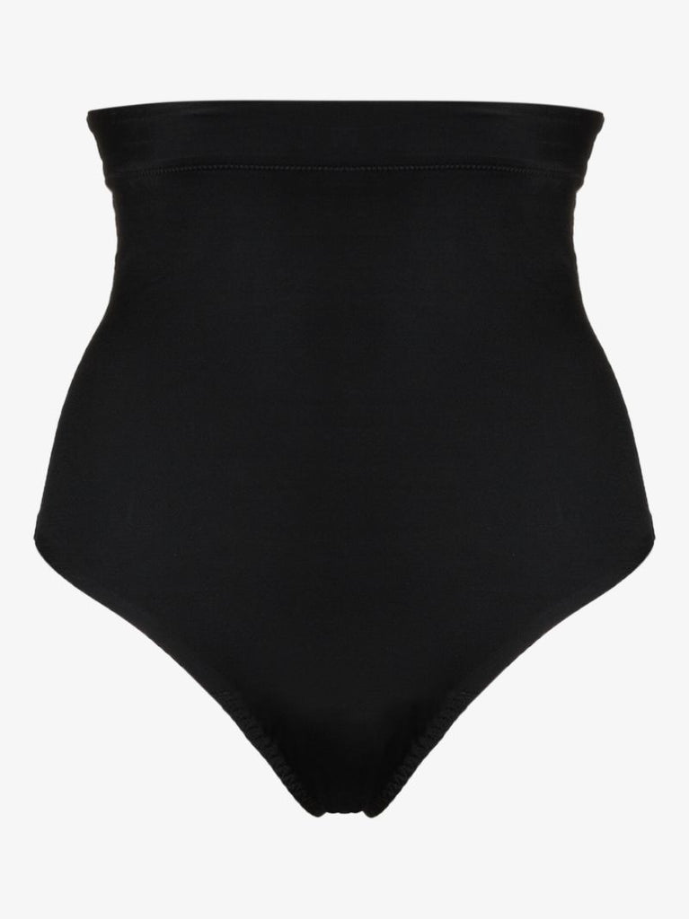 Black Suit Your Fancy High Waist Thong