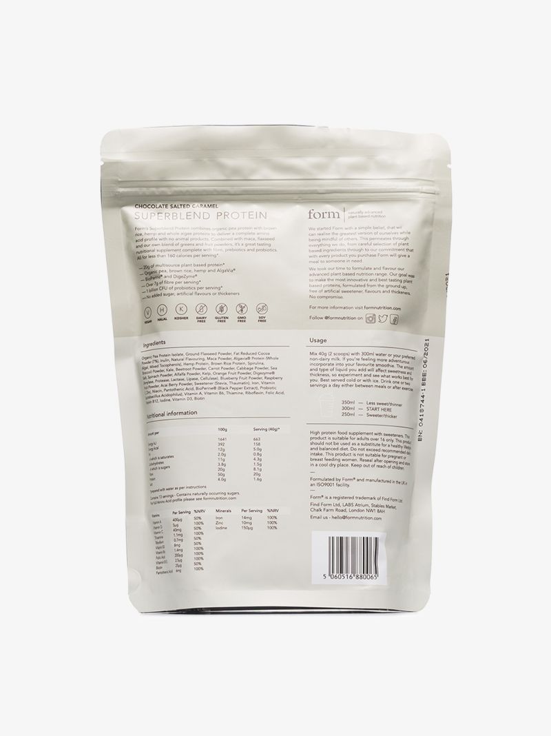 Superblend Protein Caramel Shake Powder