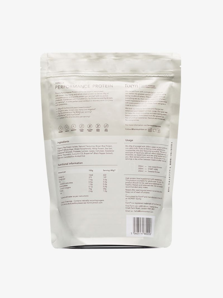 Performance Protein Vanilla Protein Powder