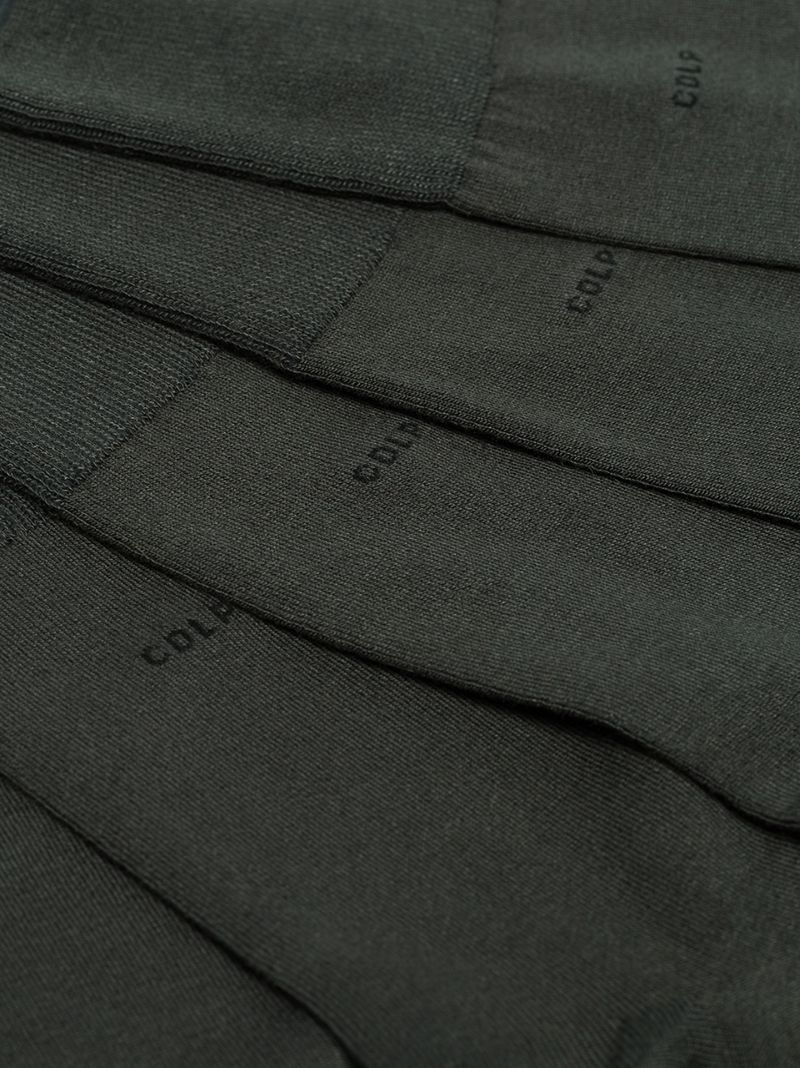 Grey Logo Wool Socks Set