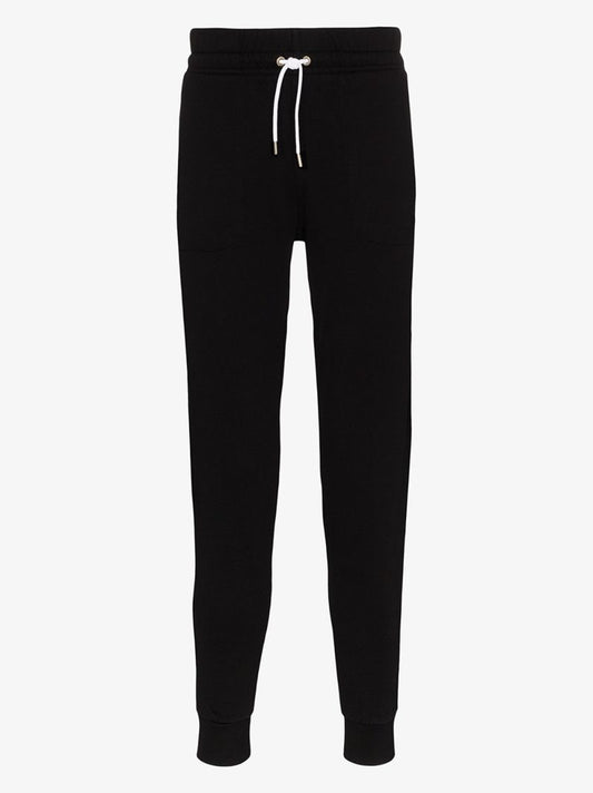 Tricolour Fox Patch Cotton Track Pants