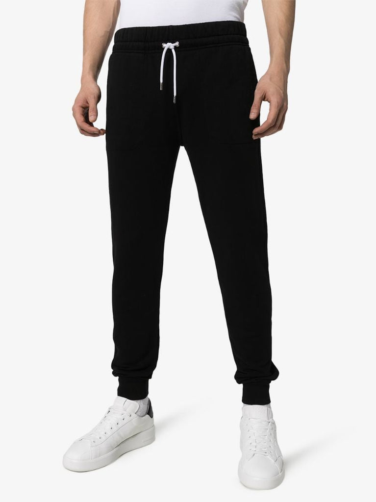 Tricolour Fox Patch Cotton Track Pants