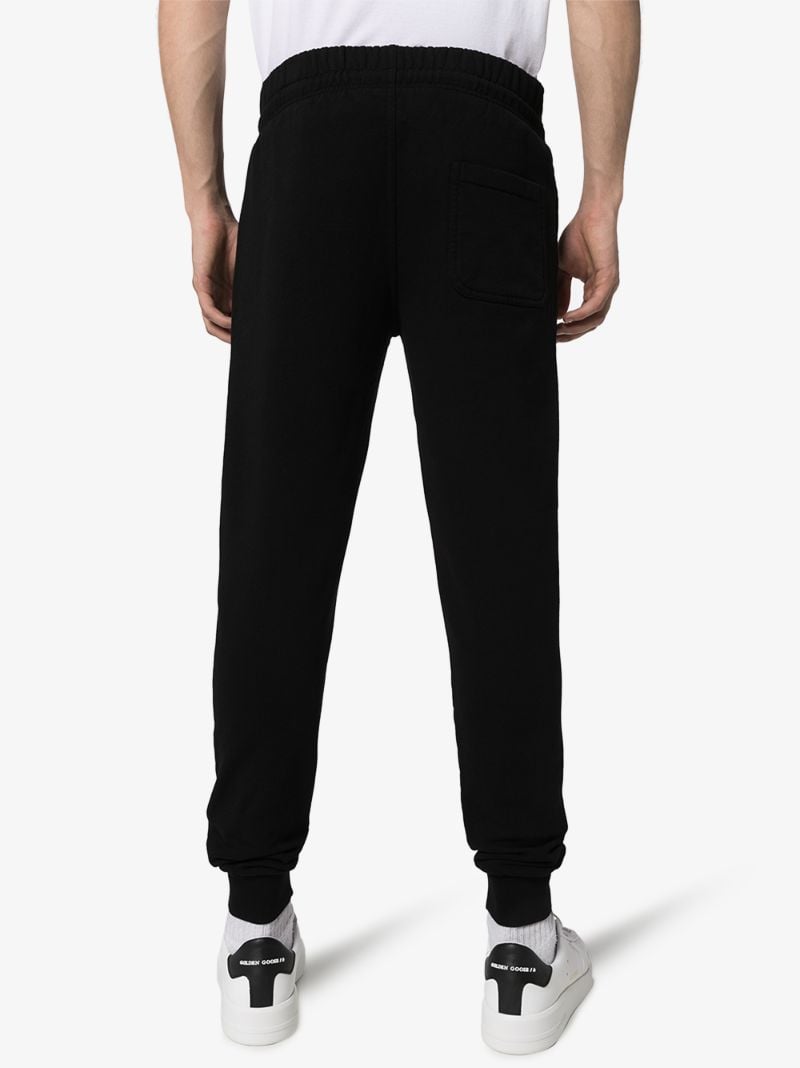 Tricolour Fox Patch Cotton Track Pants