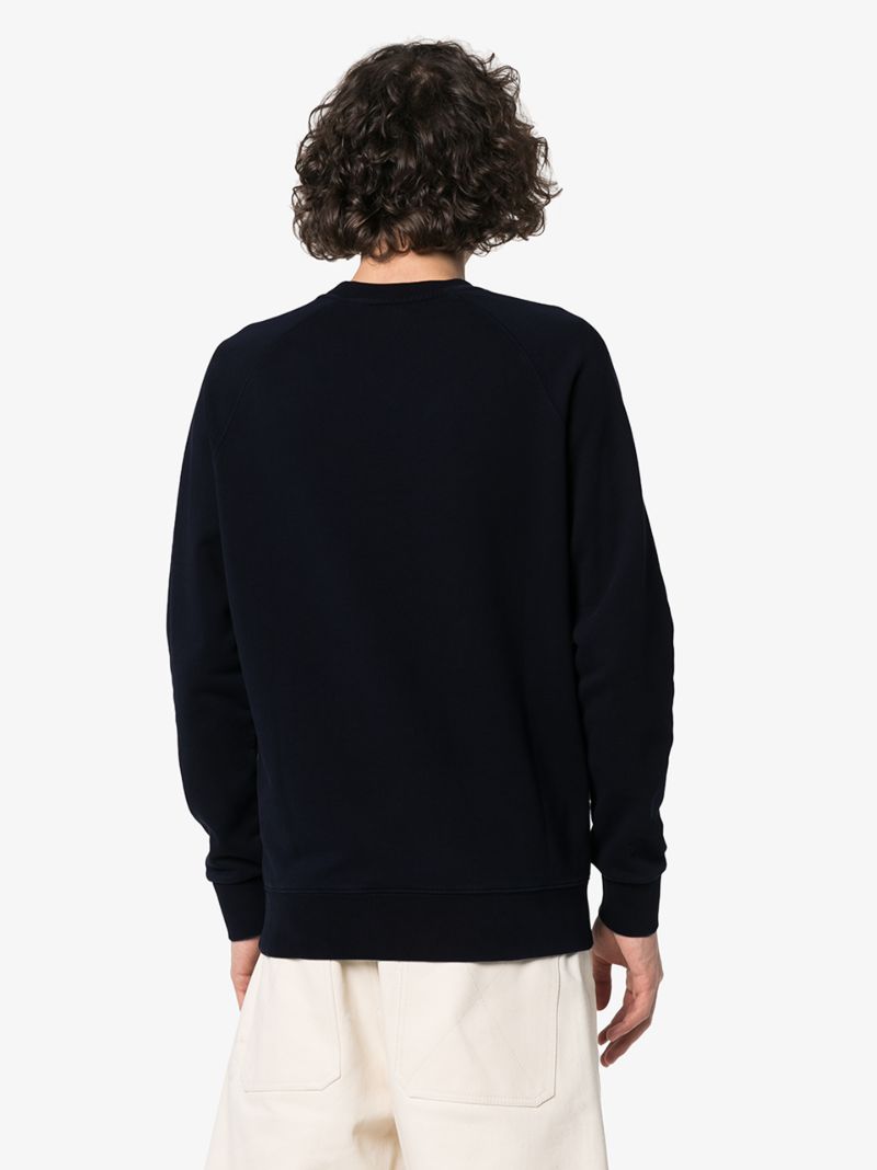 Fox Head Patch Cotton Sweatshirt