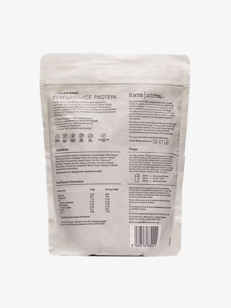 Performance Protein Chocolate Peanut Protein Powder
