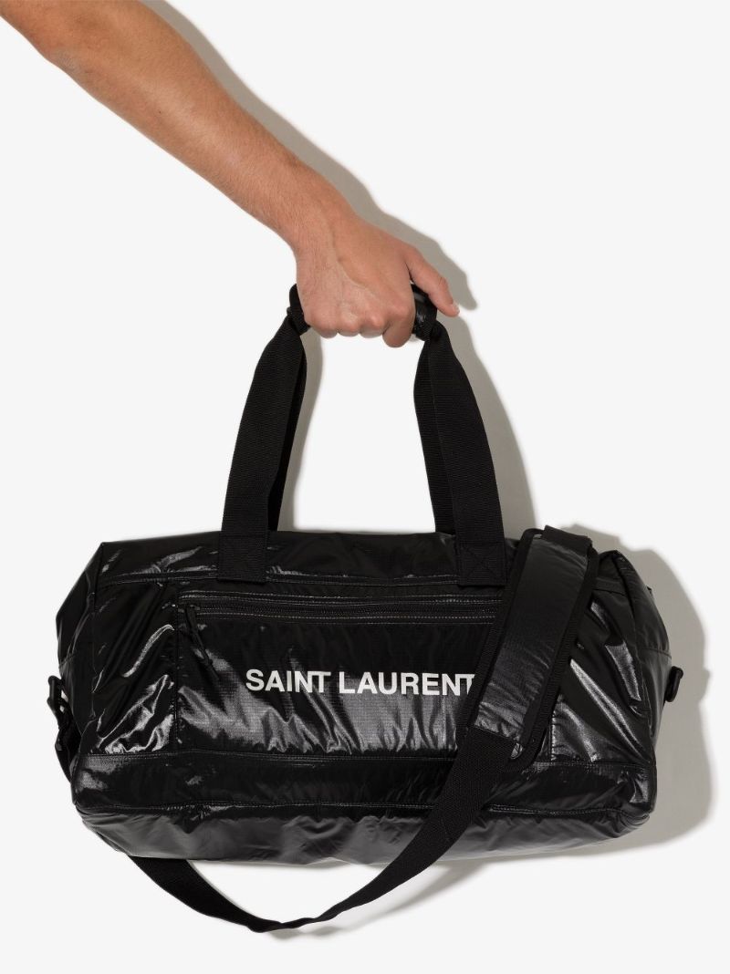 Black Logo Holdall Bag