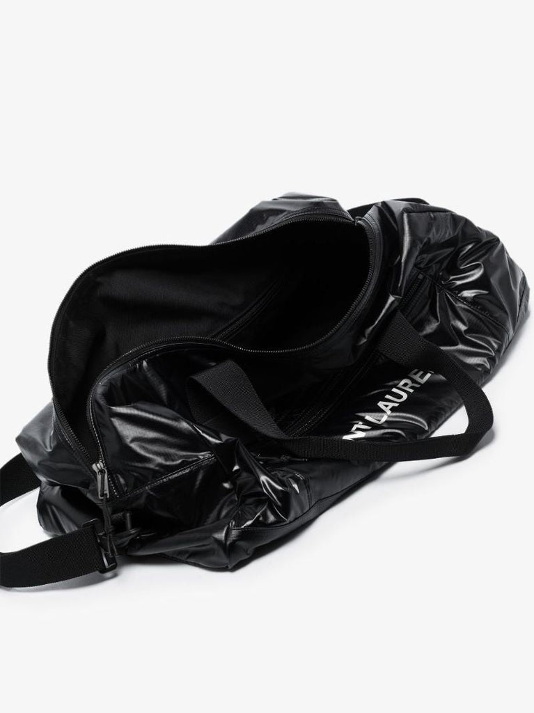 Black Logo Holdall Bag