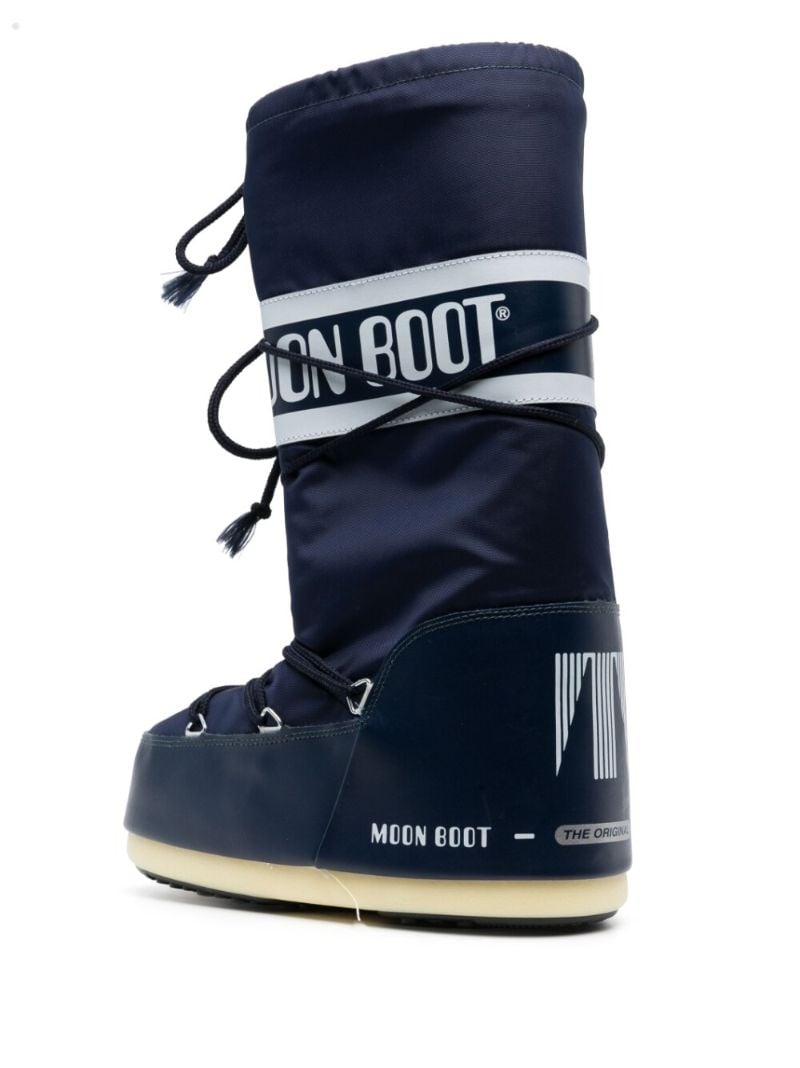 Blue Icon Nylon Boots