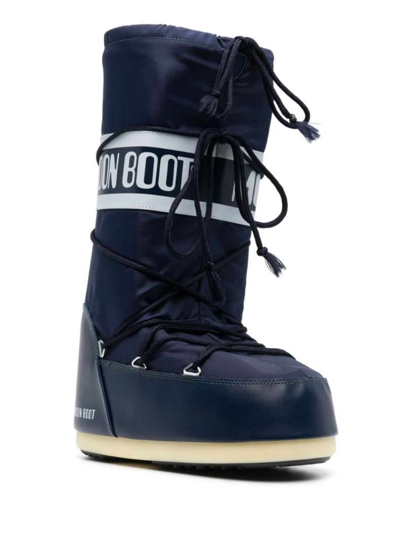Blue Icon Nylon Boots