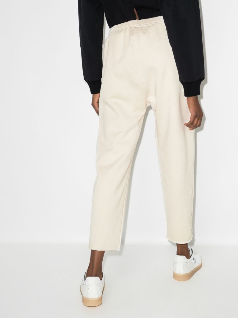 Snap Front Cotton Sweatpants