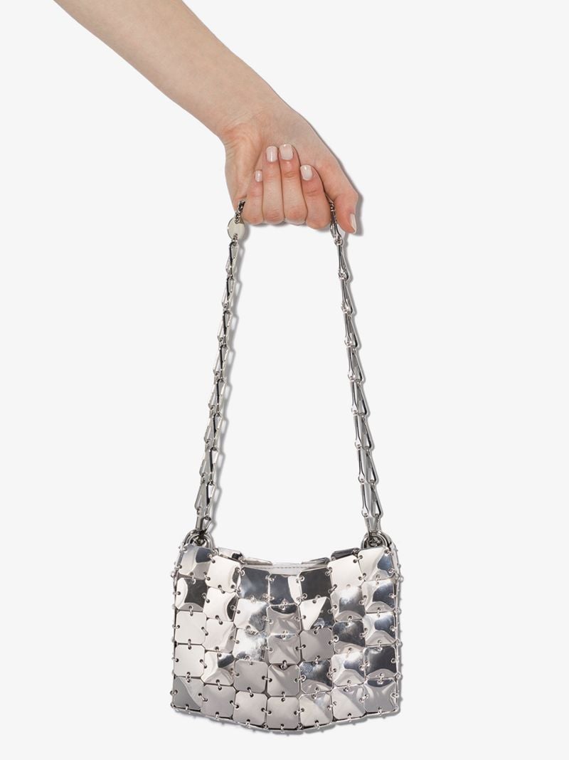Silver Iconic 1969 Square Disc Mini Bag