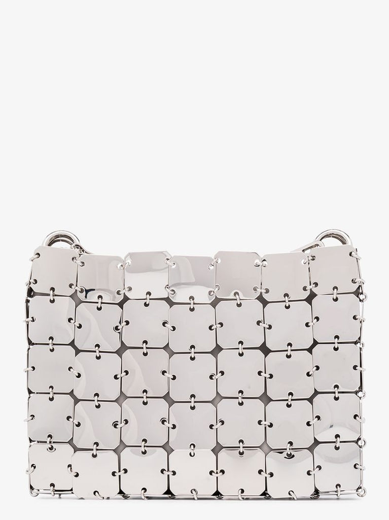 Silver Iconic 1969 Square Disc Mini Bag