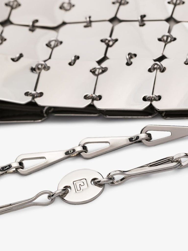 Silver Iconic 1969 Square Disc Mini Bag