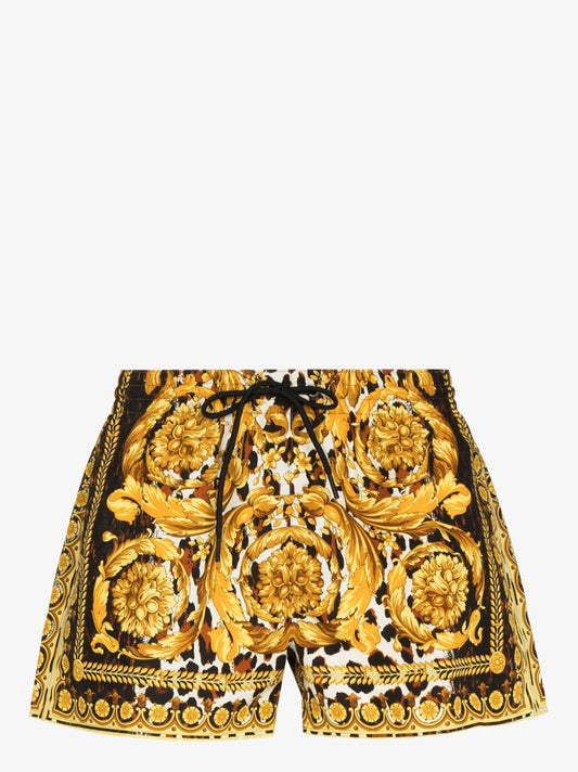 Baroque Print Swim Shorts