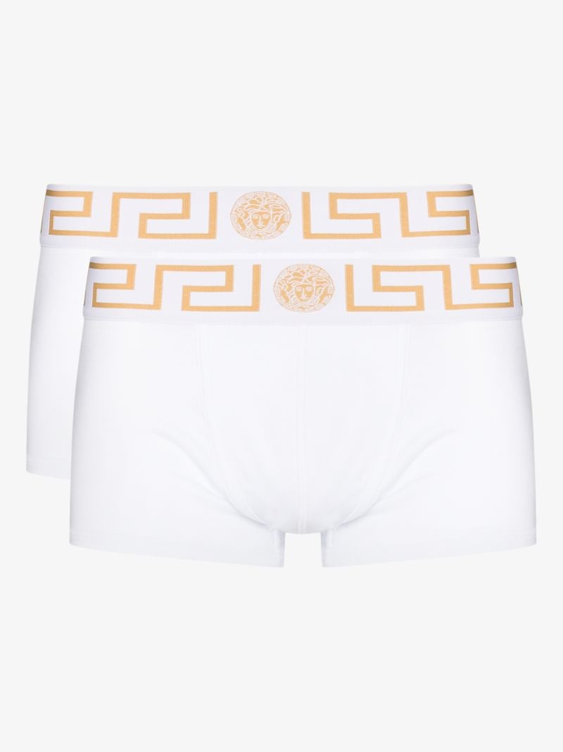 Greca Border Boxer Briefs Set