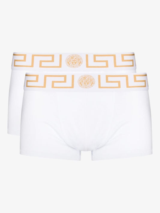 Greca Border Boxer Briefs Set
