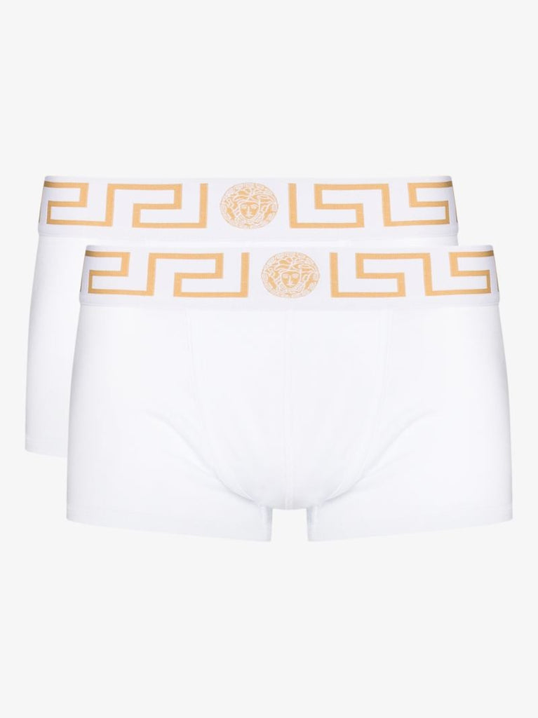 Greca Border Boxer Briefs Set