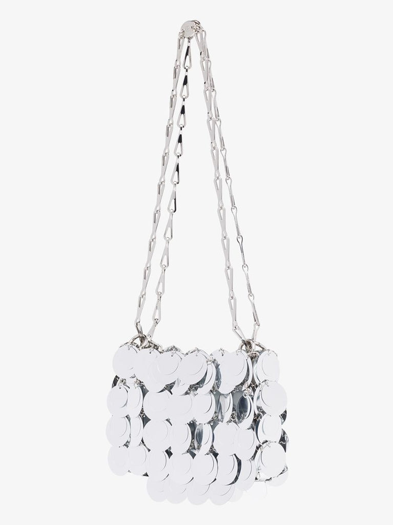Silver Tone Nano 1969 Sparkle Disc Bag