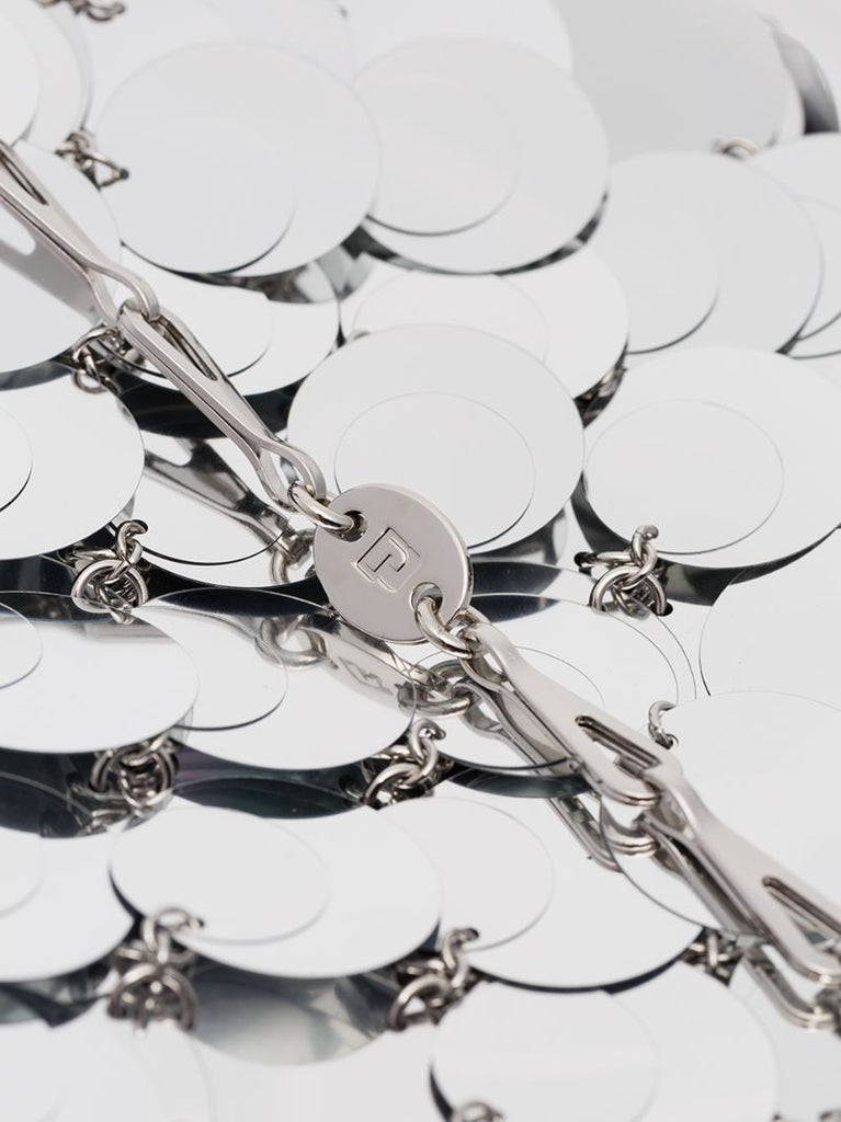Silver Tone Nano 1969 Sparkle Disc Bag