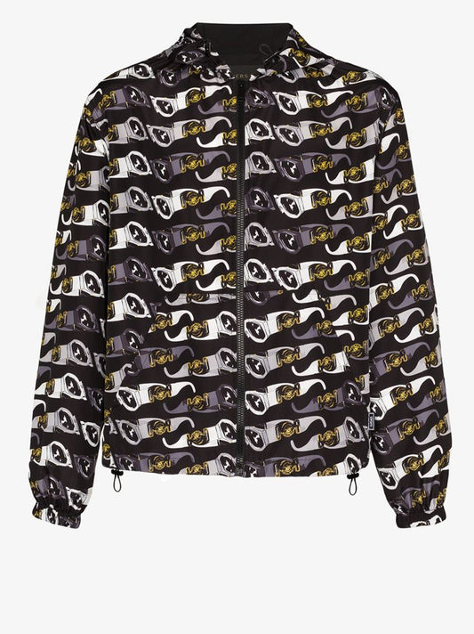 Sunglasses Print Hooded Jacket