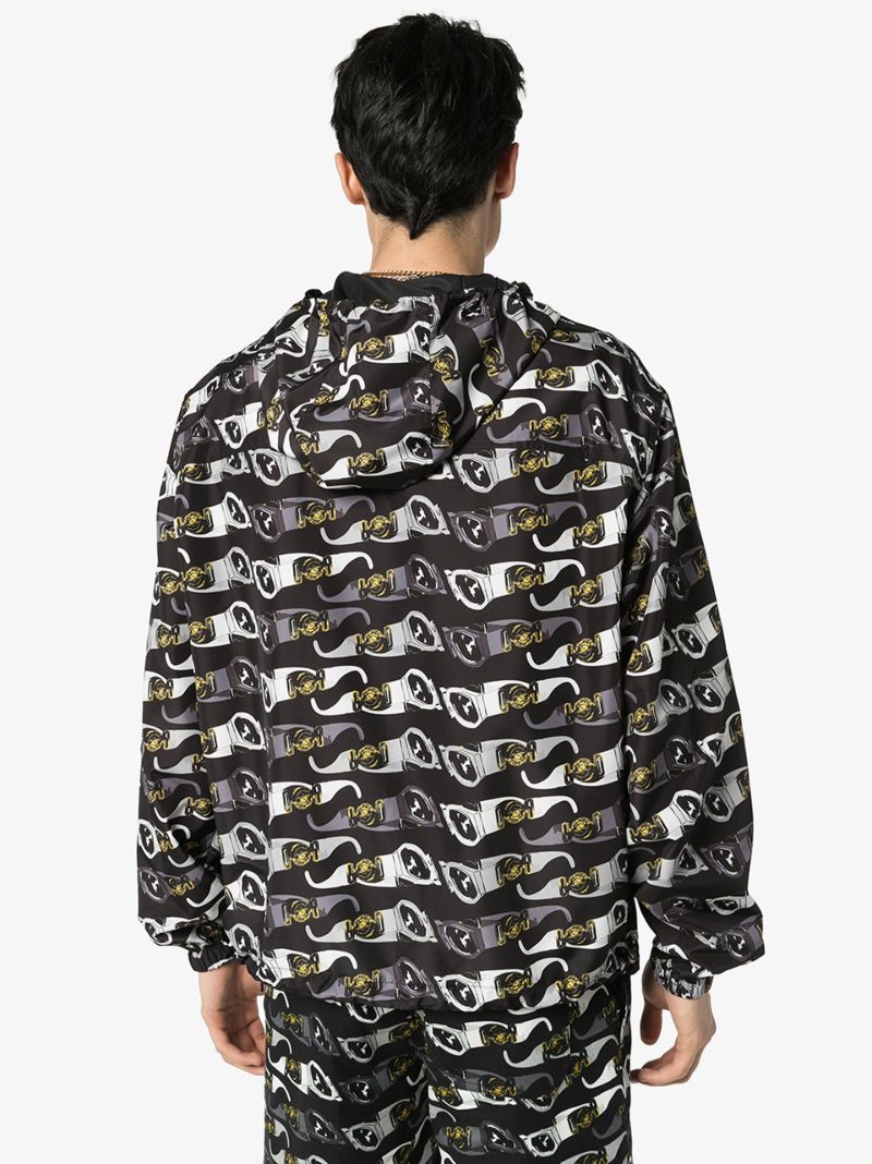 Sunglasses Print Hooded Jacket