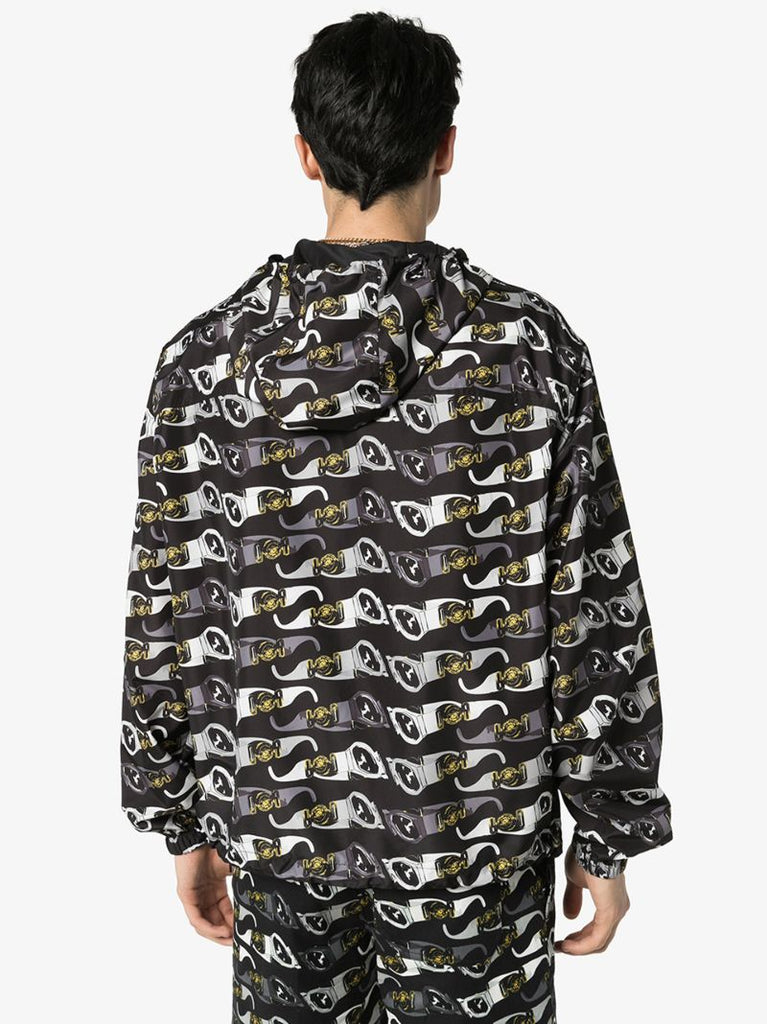 Sunglasses Print Hooded Jacket
