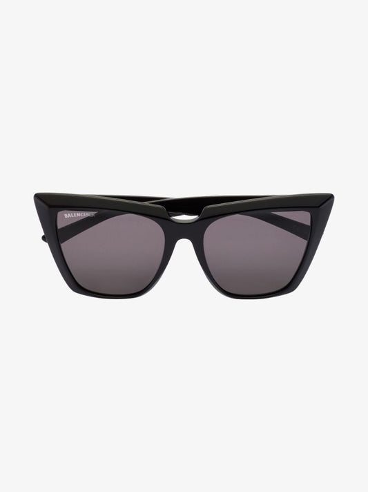 Black Square Cat Eye Sunglasses