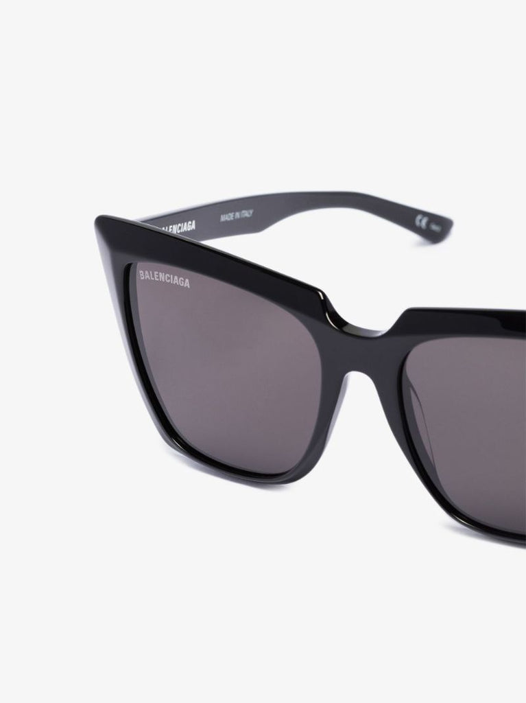 Black Square Cat Eye Sunglasses