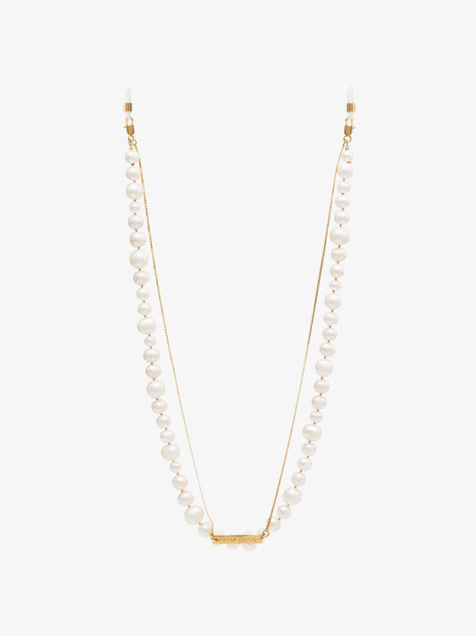 18k Yellow Gold-plated Pearly Princess Chain