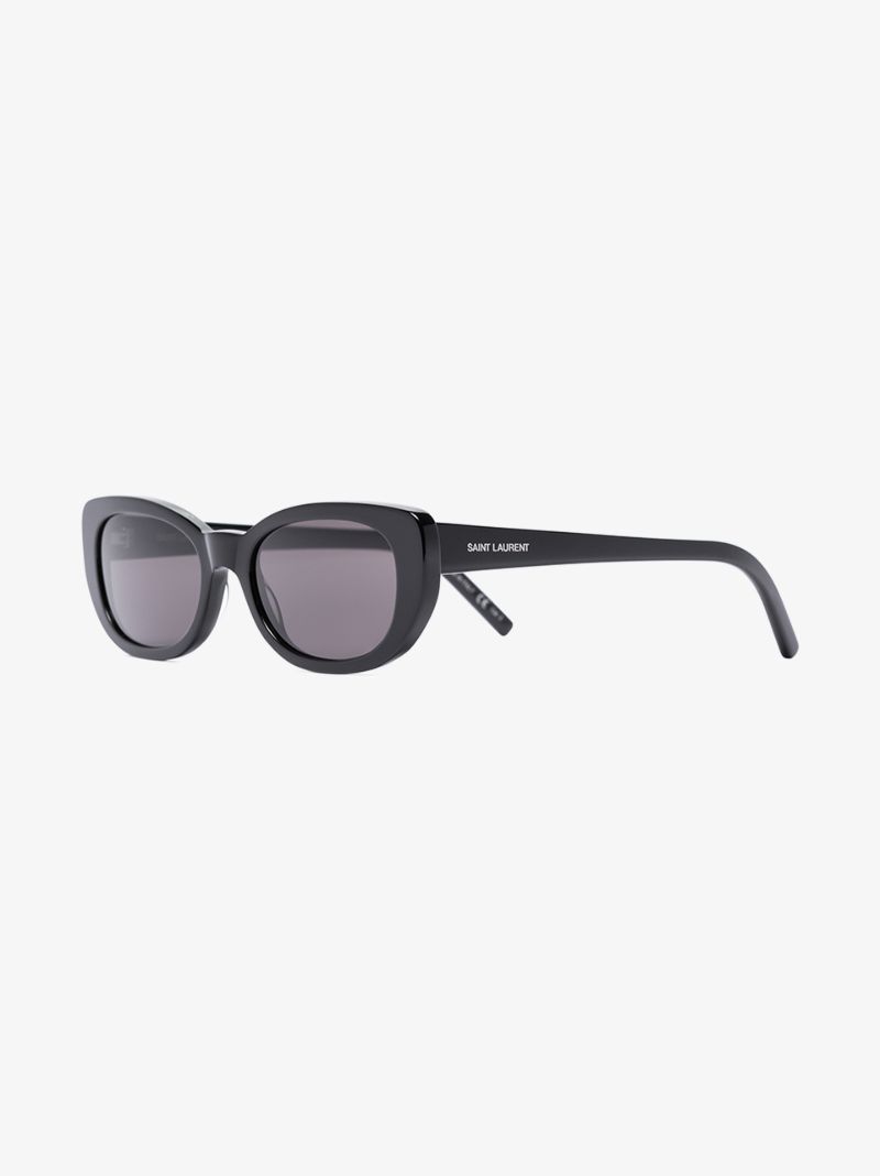 Black Betty Oval Cat Eye Sunglasses