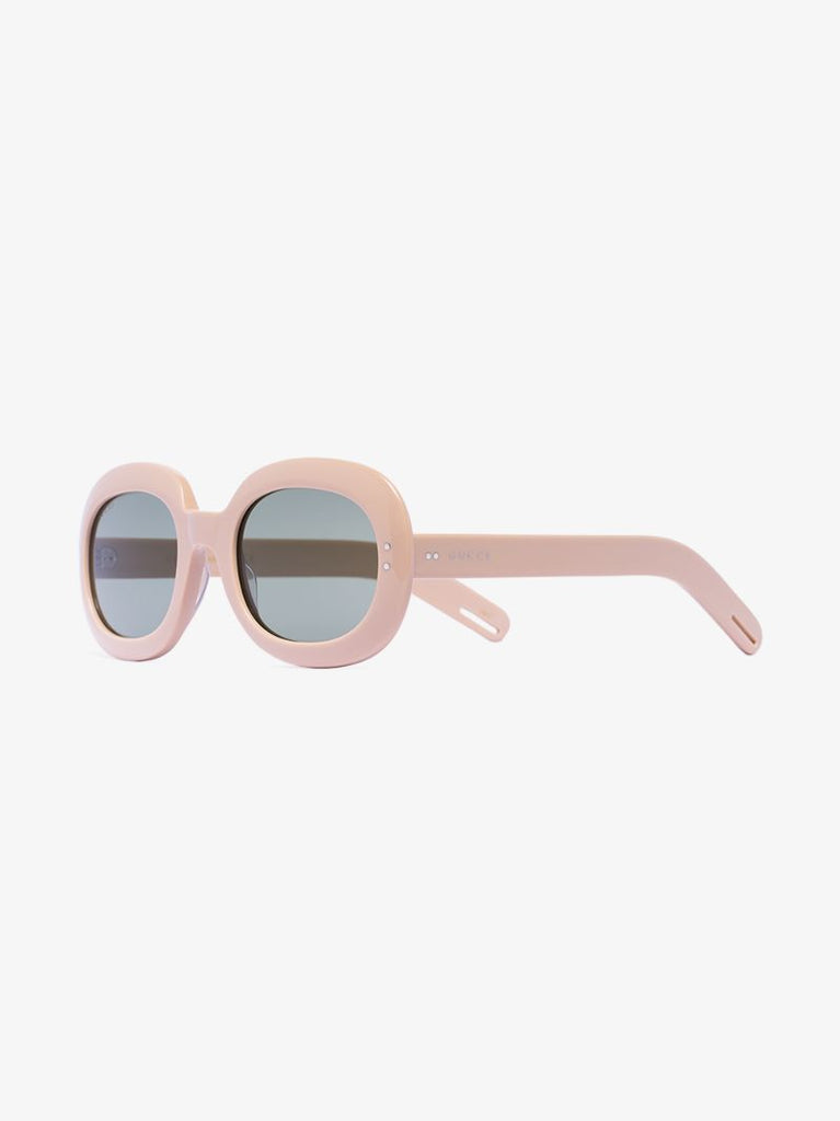 Neutral Large Round Sunglasses