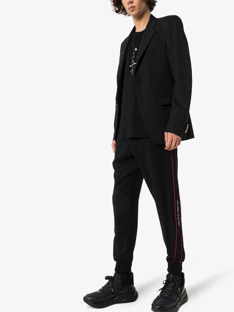 Logo Stripe Sweatpants