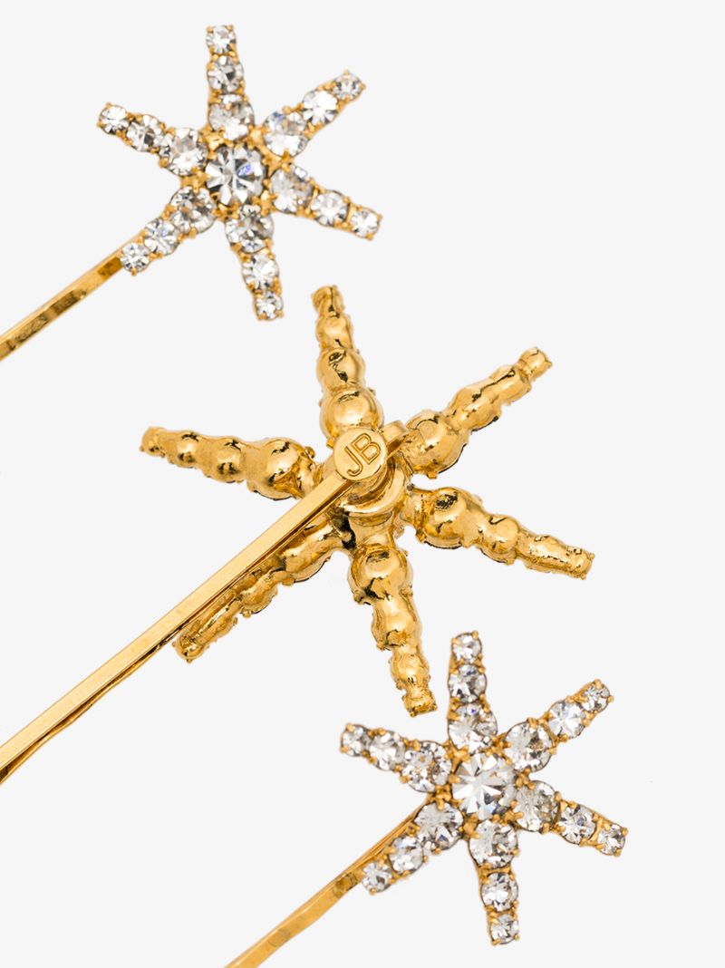 Gold Tone Aurelia Crystal Hair Pins