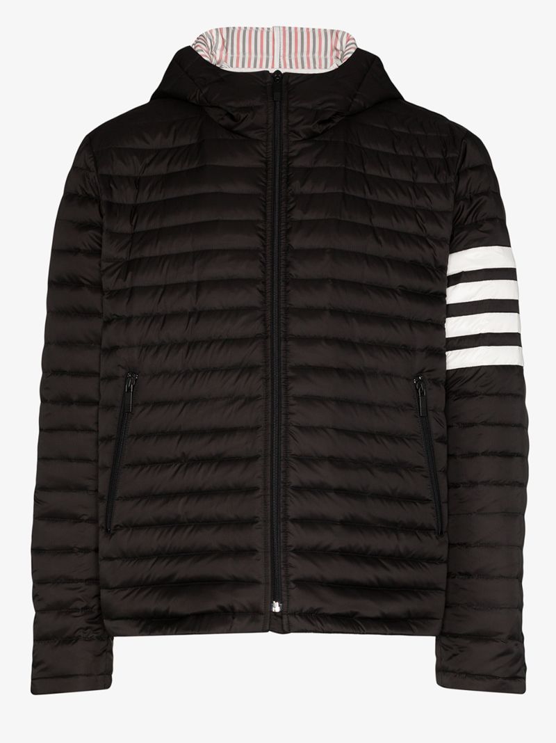 4-bar Stripe Quilted Jacket
