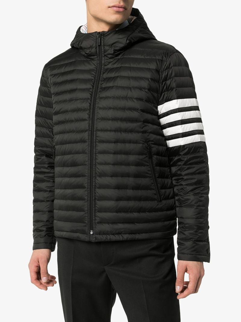 4-bar Stripe Quilted Jacket