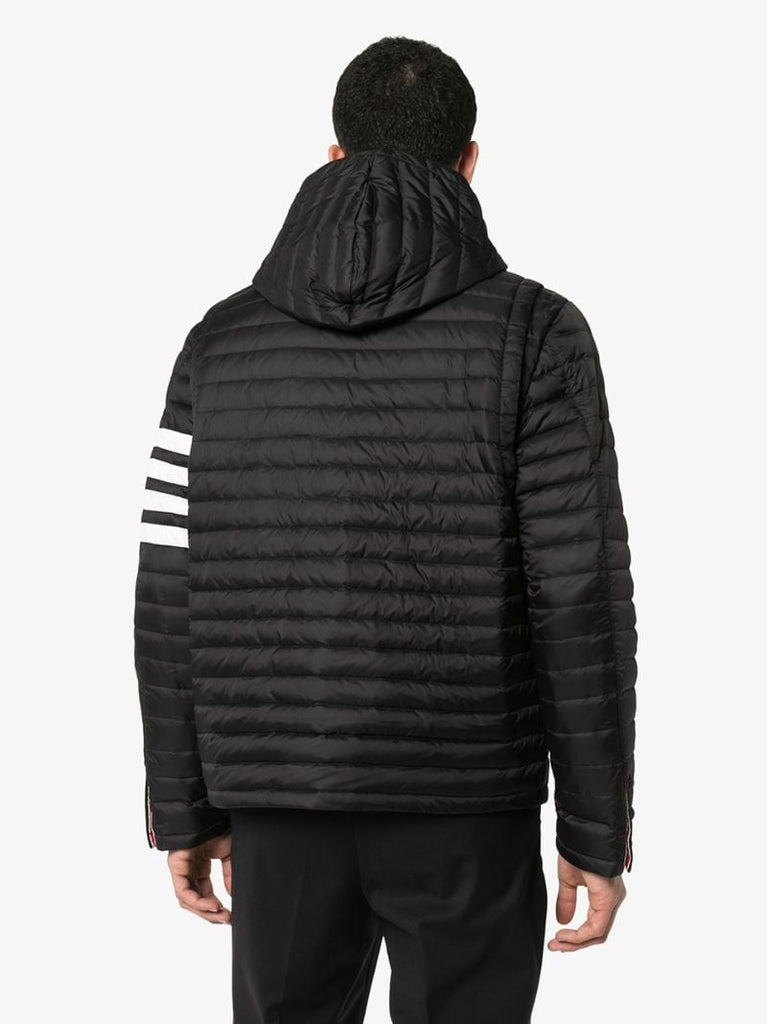 4-bar Stripe Quilted Jacket