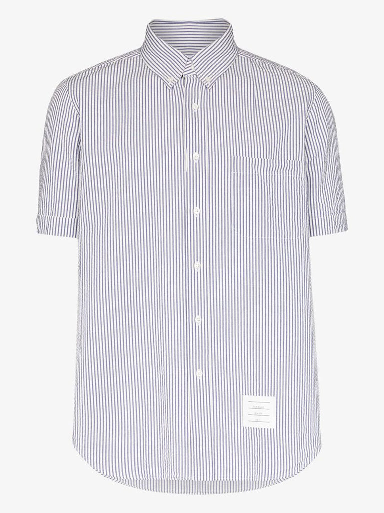 Striped Seersucker Shirt
