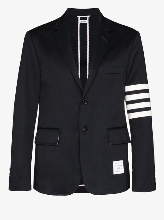Striped Cotton Blazer