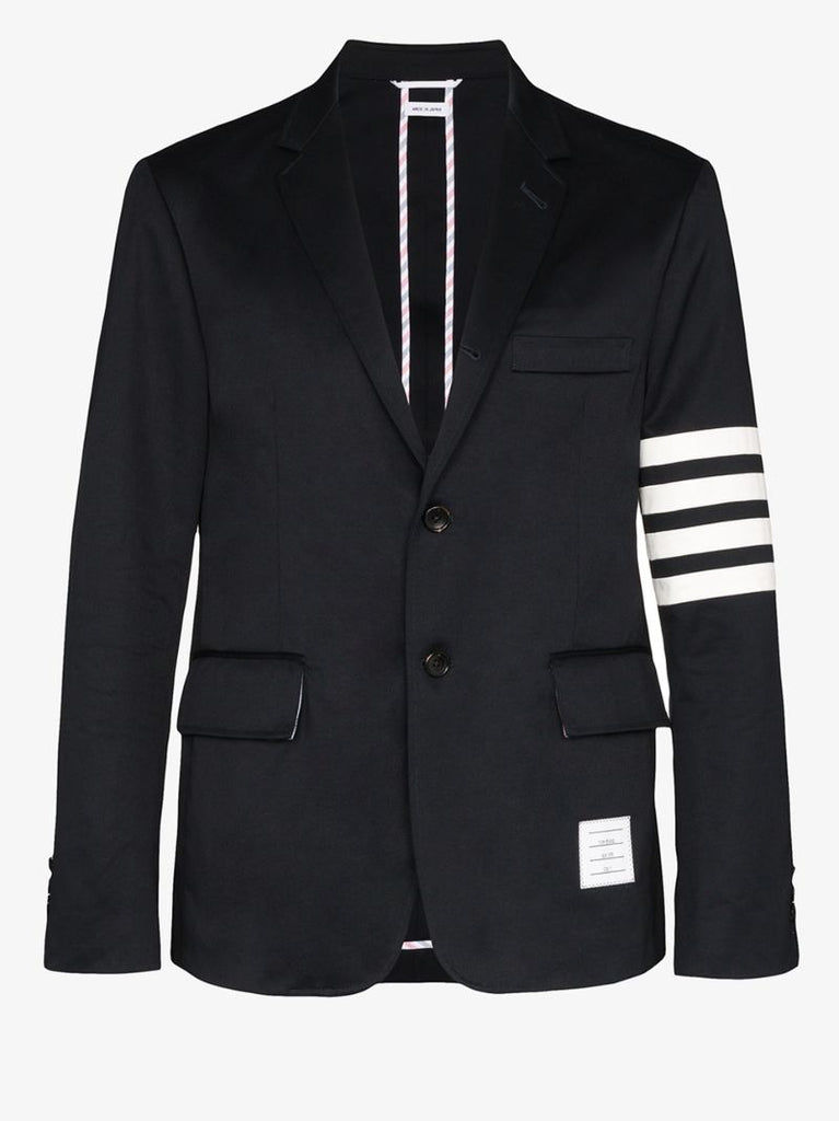 Striped Cotton Blazer