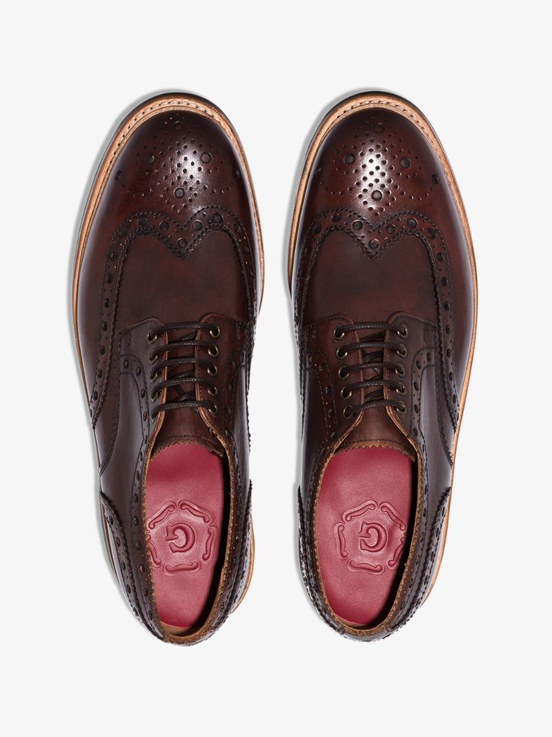 Brown Archie Leather Brogues