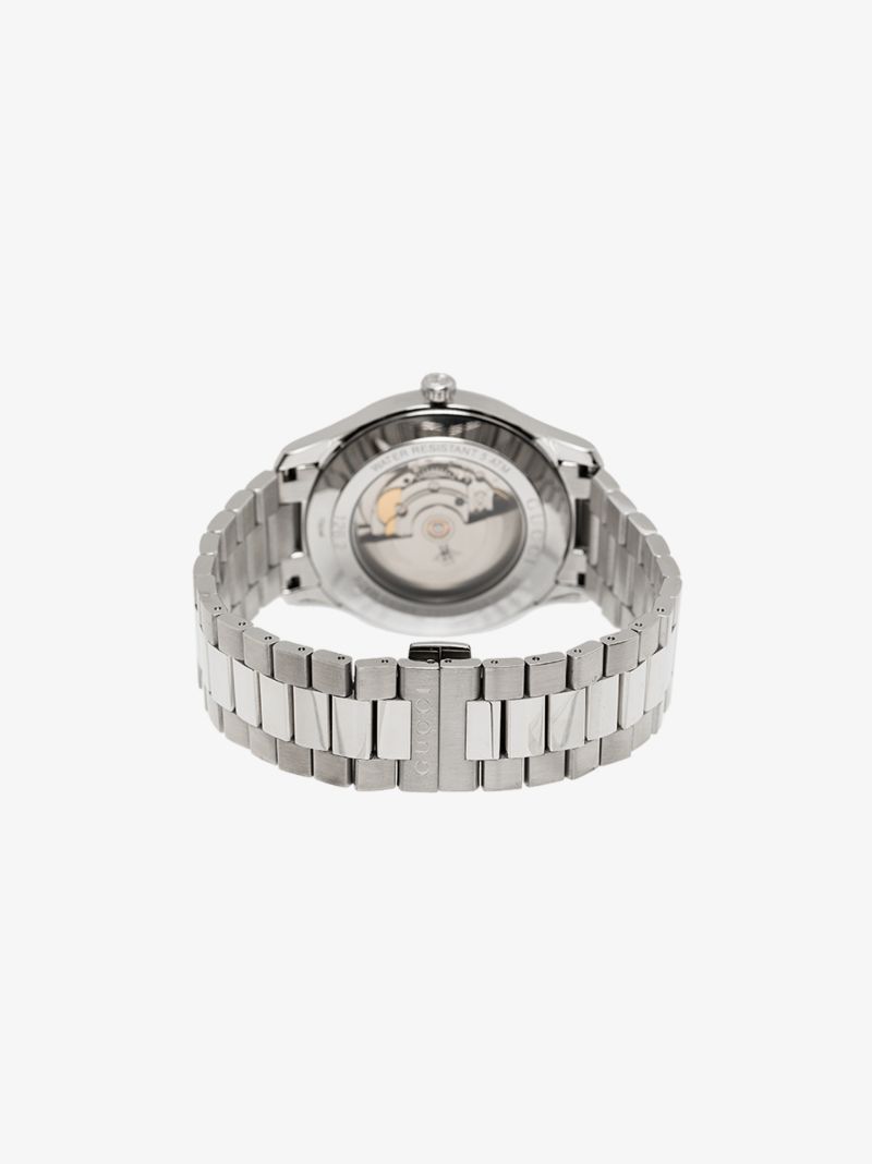 Silver Tone G-timeless Stainless Steel Watch