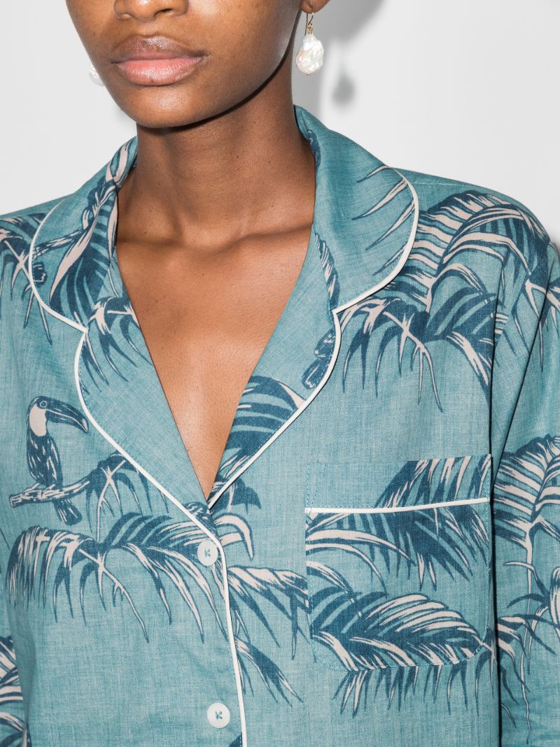 Blue Bocas Print Pyjamas
