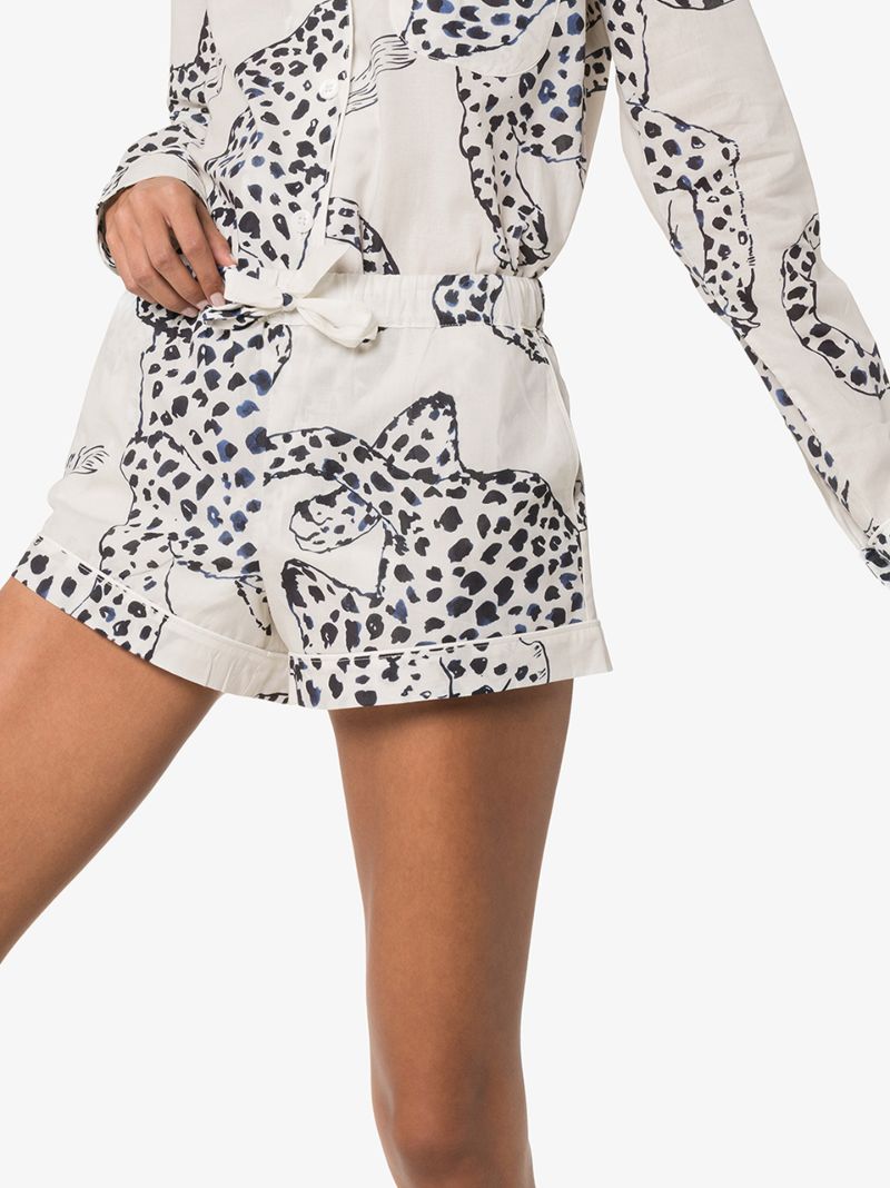 Off-white Jaguar Print Pyjamas
